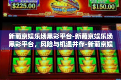 新葡京娱乐场黑彩平台-新葡京娱乐场黑彩平台，风险与机遇并存-新葡京娱乐场黑彩平台